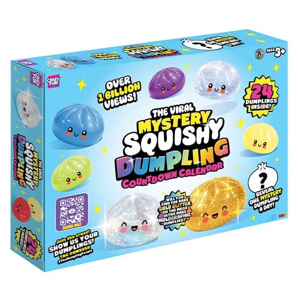 Mystery Dumpling Bao Bun 24-Day Countdown Calendar Mystery Dumpling