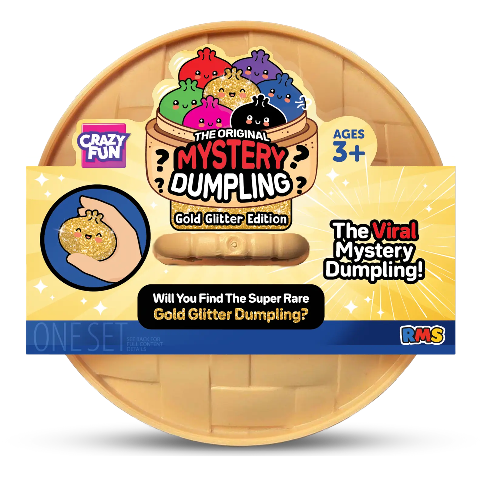 Gold Glitter Mystery Dumpling