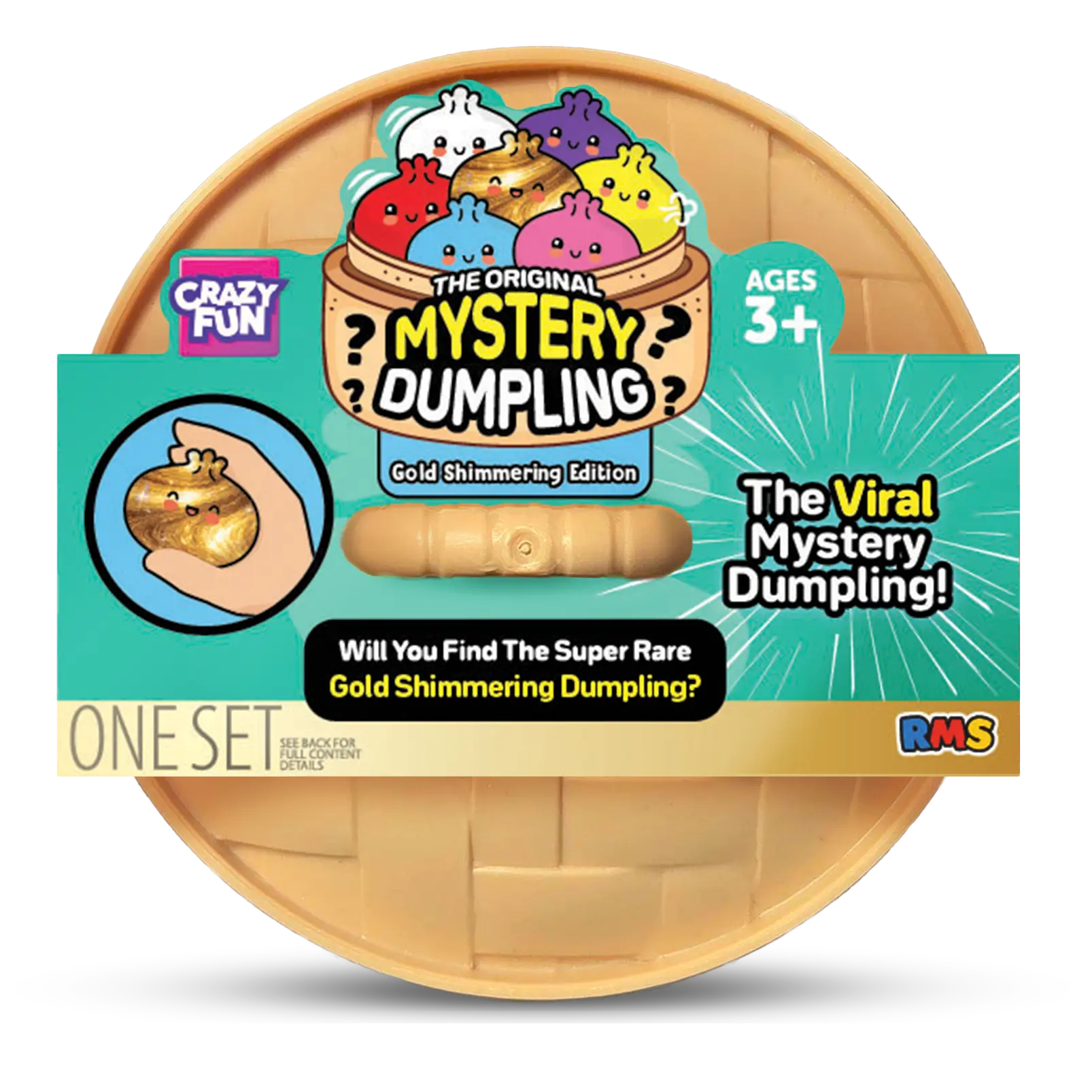 Gold Shimmering Mystery Dumpling