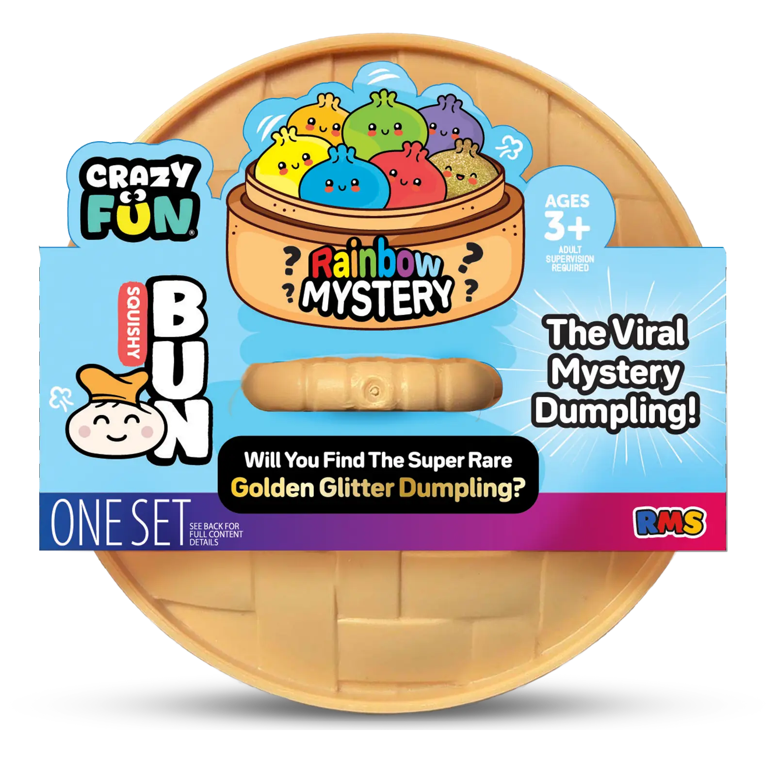 Golden Glitter Mystery Dumpling