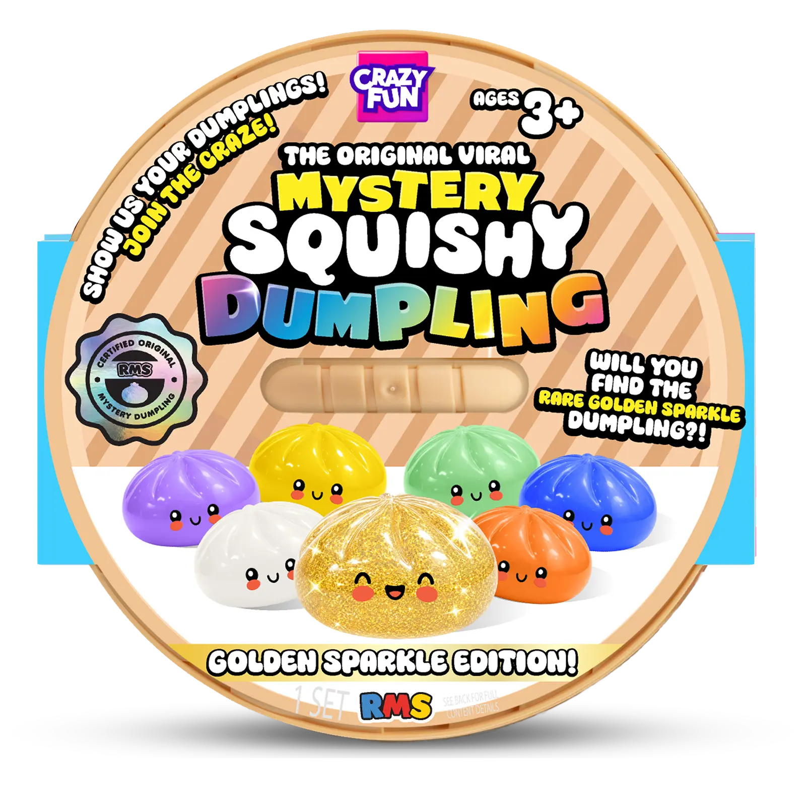 Golden Sparkle Mystery Dumpling