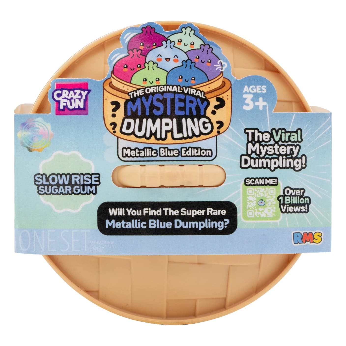 Metallic Blue Mystery Dumpling