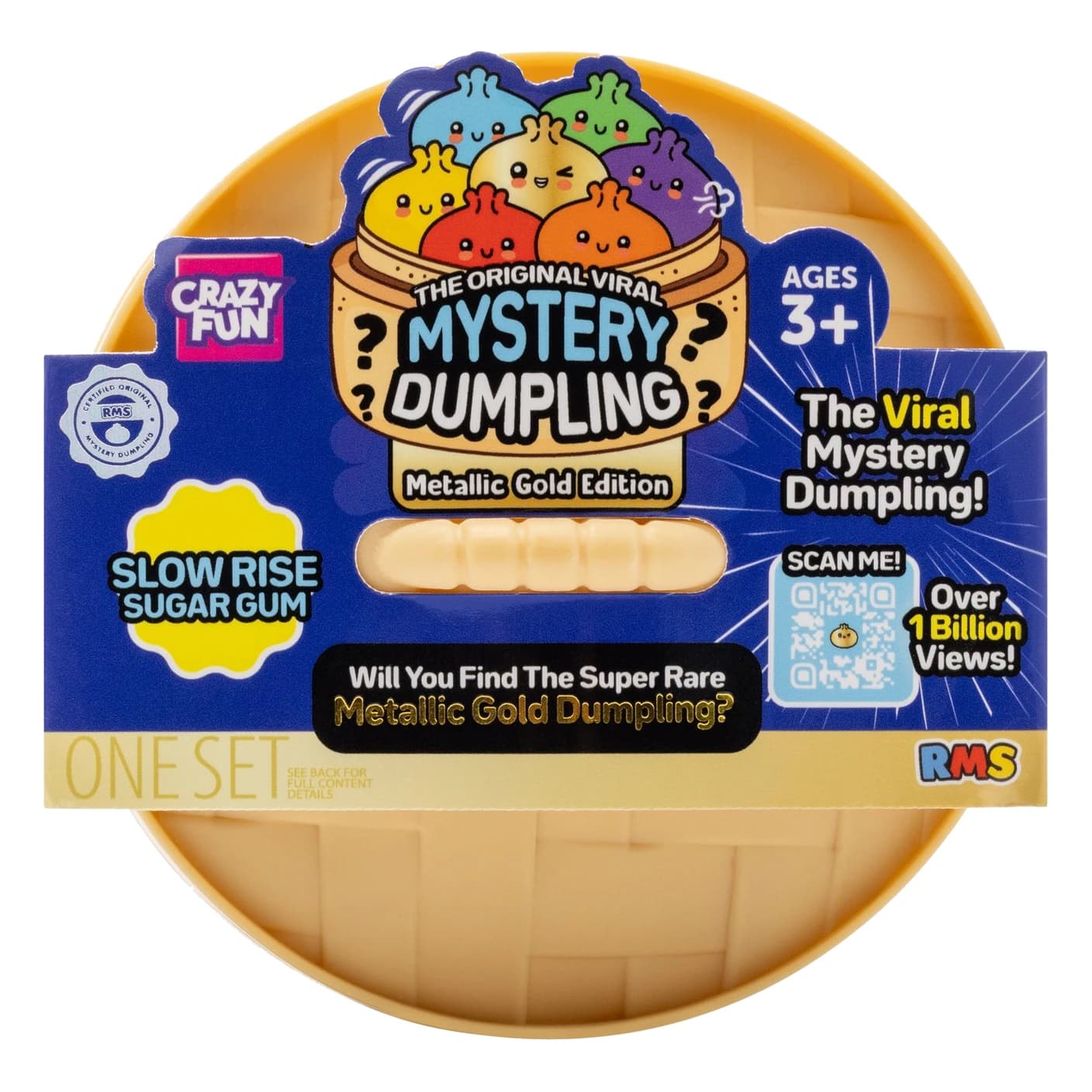 Metallic Gold Mystery Dumpling