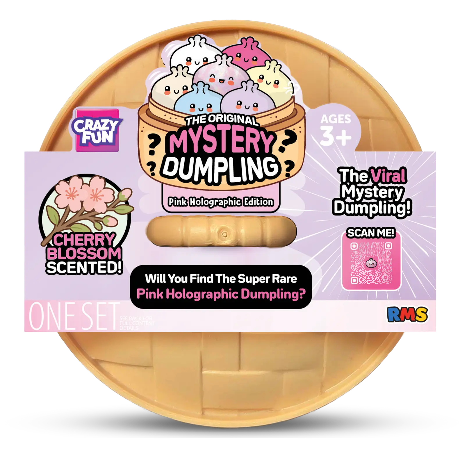 Pink Holographic Mystery Dumpling