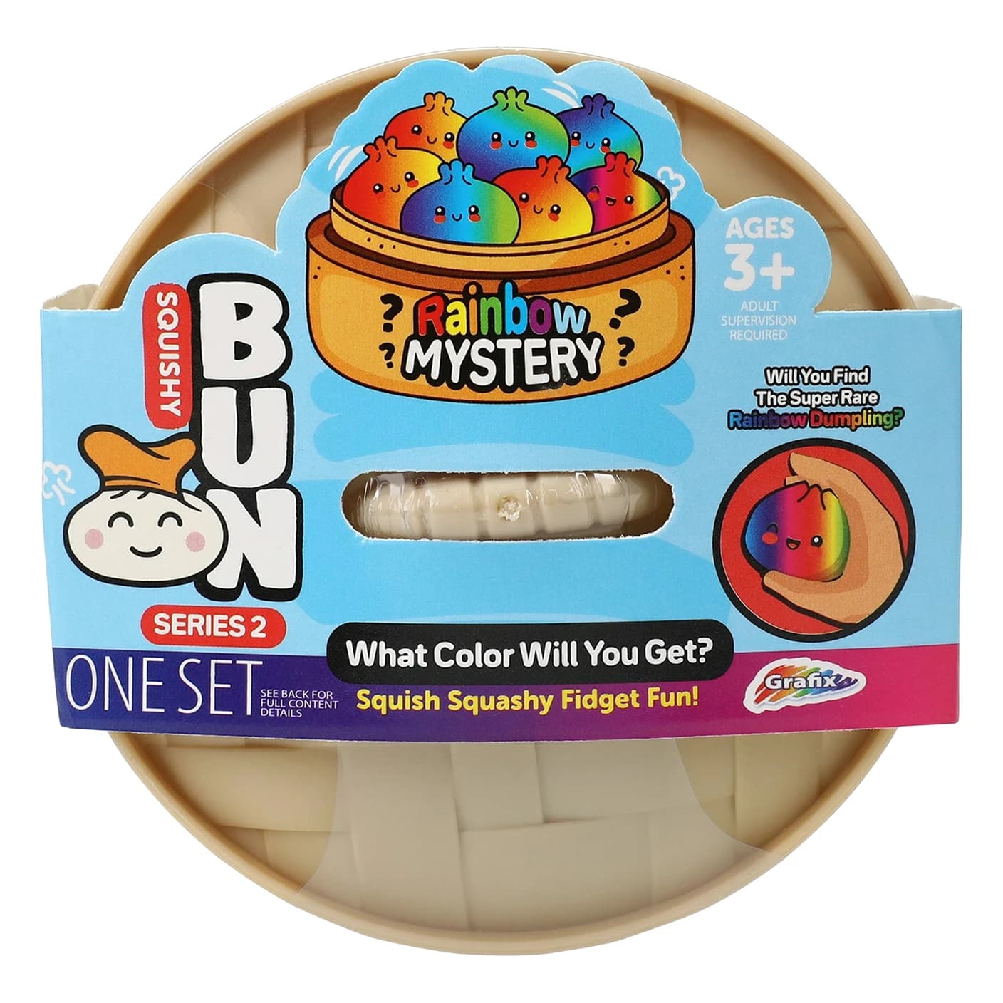 Rainbow Fidget Mystery Dumpling